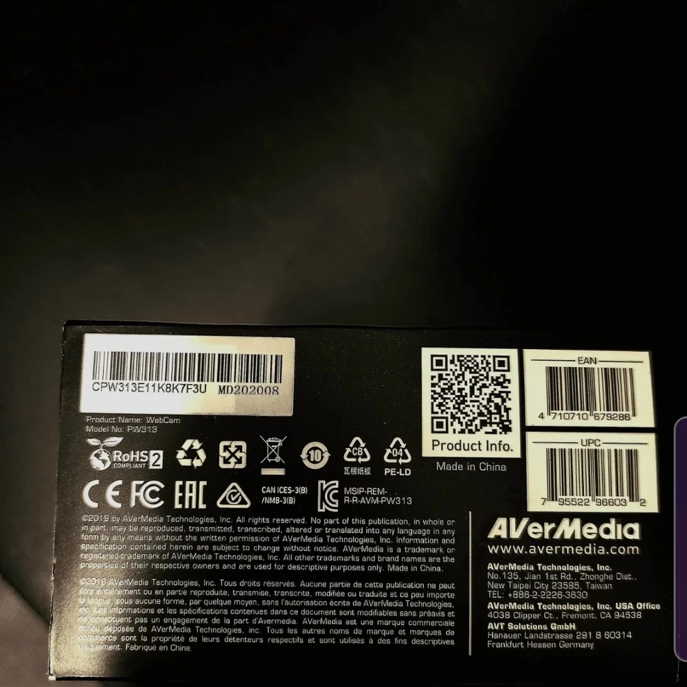 Live Streamer Cam 313 - Black